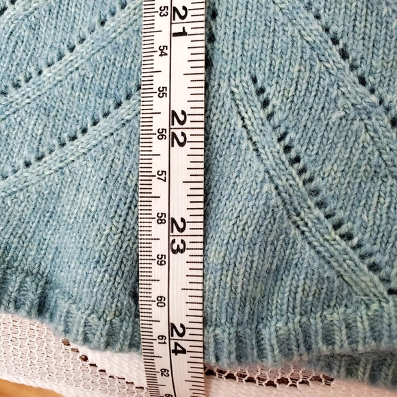 RW&CO Cashmere wool blend Pindot Sweater Small - Picture 9 of 10